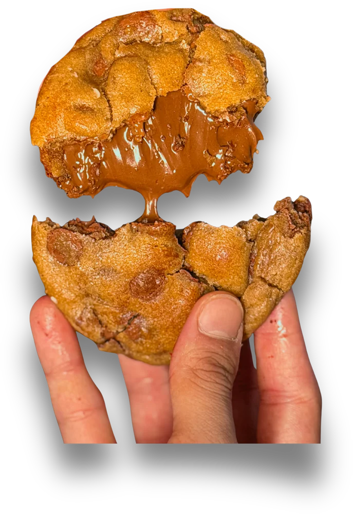 Cookie Recheado de Avelã